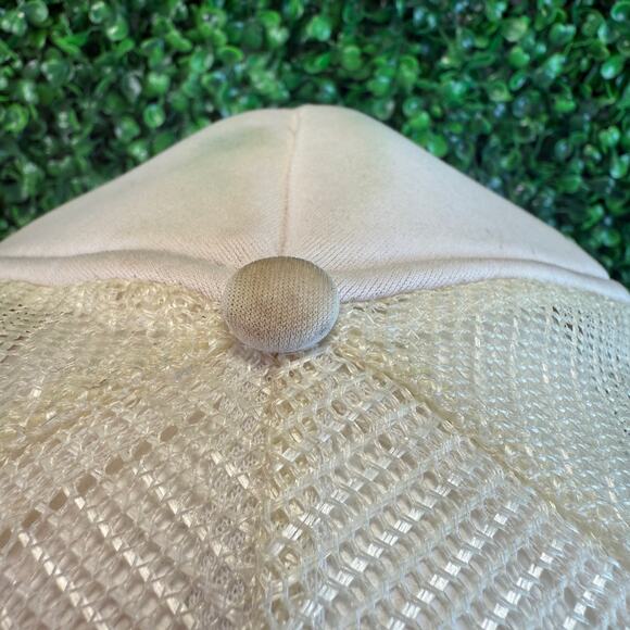 Vintage 80s WRP Productions Trucker Felt Print Adult Hat Cap - Picture 5 of 9